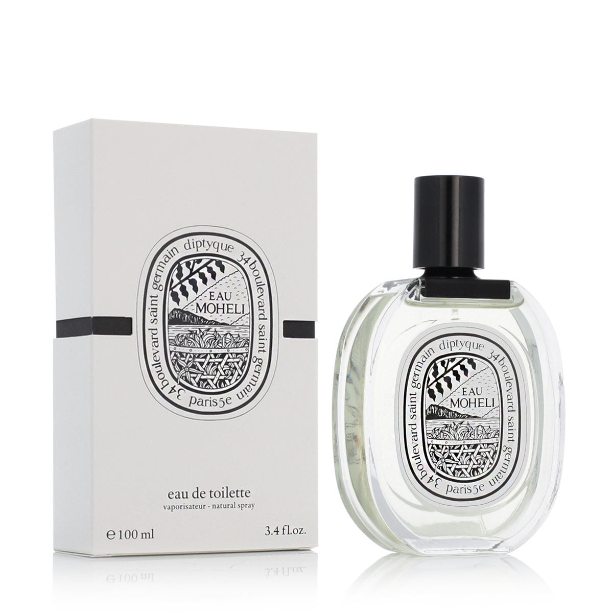 Unisex Perfume Diptyque EDT Eau Moheli 100 ml Amber Vetiver