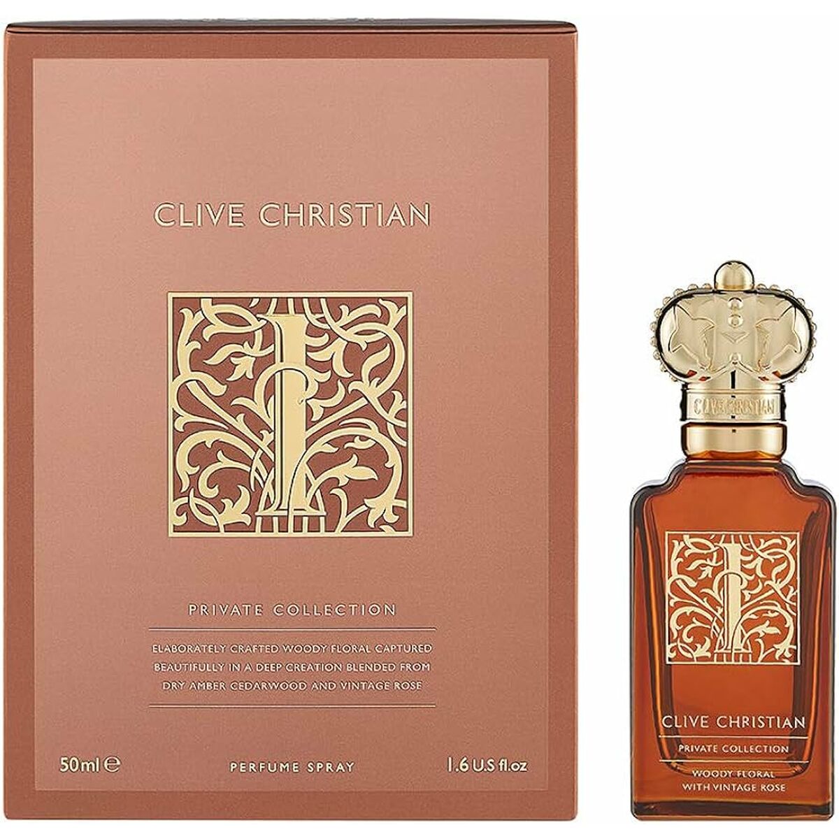 Damesparfum Clive Christian Woody Floral With Vintage Rose 50 ml